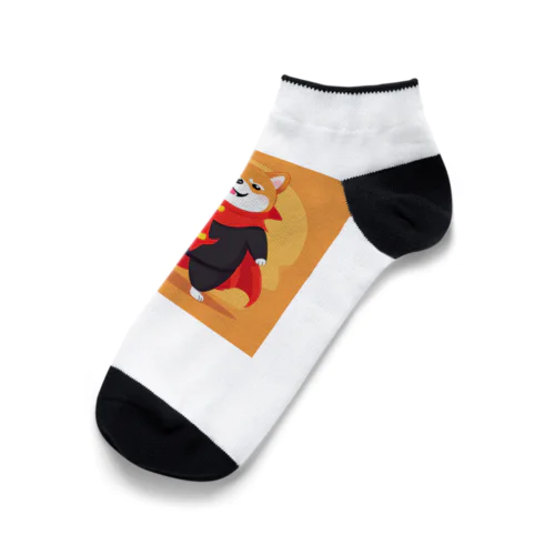 オヤツを強請るシバ犬 Ankle Socks