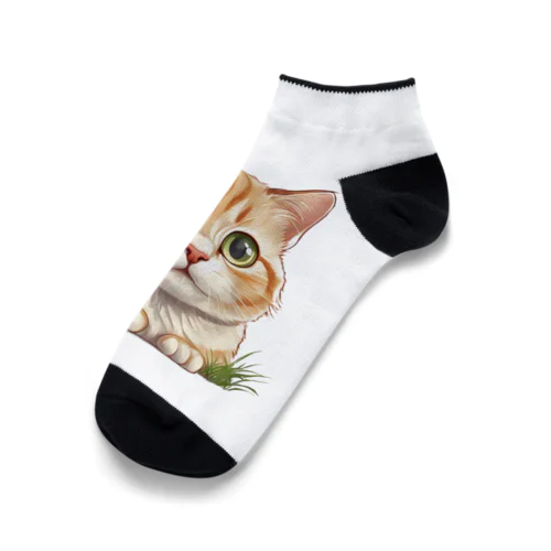 ねこのまちまち Ankle Socks