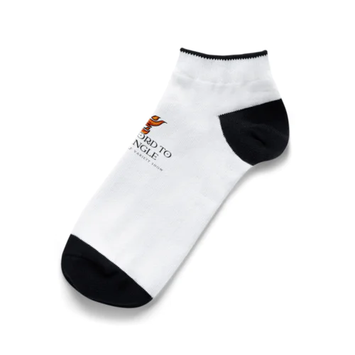 シングルへの道英字ロゴ Ankle Socks