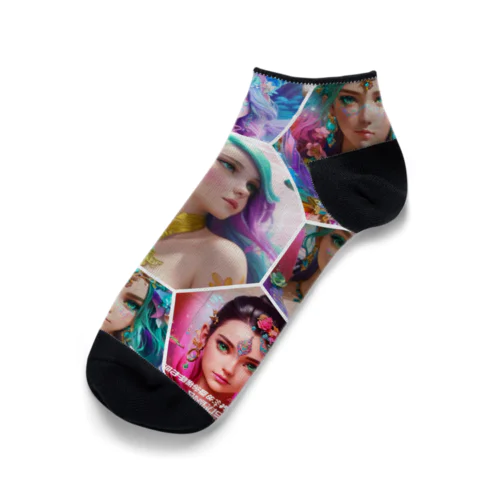  mermaid paradise  Ankle Socks