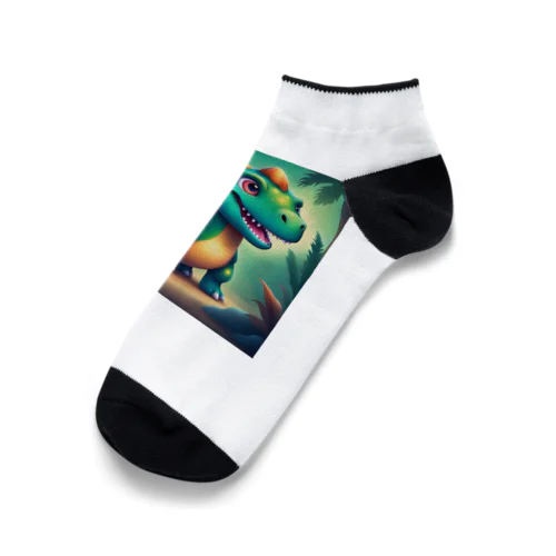 かわいい恐竜 Ankle Socks