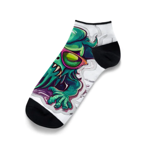 CTHULHU DEMON(A003) Ankle Socks