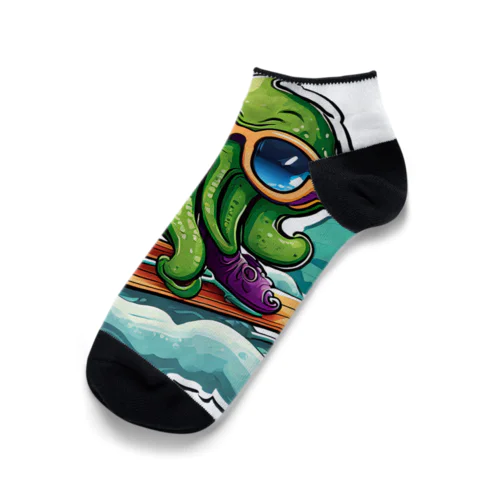 CTHULHU DEMON(冬001_スノボー) Ankle Socks