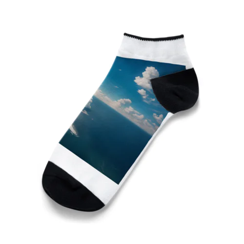 きれいな青空と海のグッズ Ankle Socks