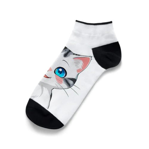 ねこのれお Ankle Socks