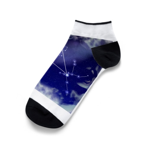 雲の切れ間から覗く星 Ankle Socks