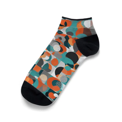 Multiple circles  Ankle Socks