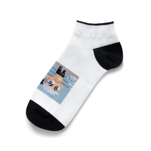 『ハサミとフリル』くるぶしソックス Ankle Socks