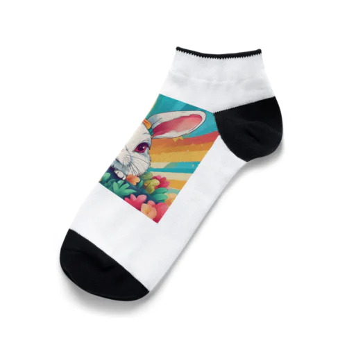 (*≧3≦)ウサギのグッズ Ankle Socks