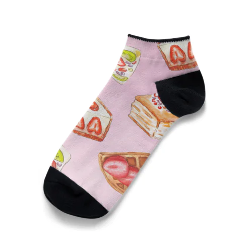 イチゴスイーツ Ankle Socks