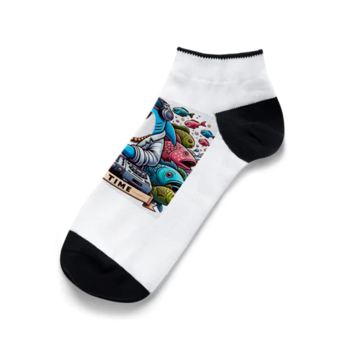 DJシャーク(PARY TIME) Ankle Socks