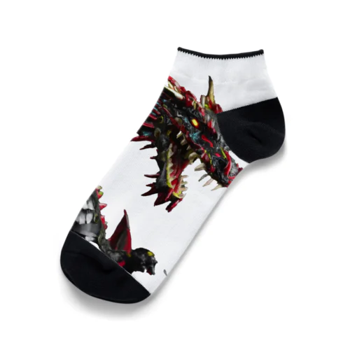 ブラックドラゴン Ankle Socks