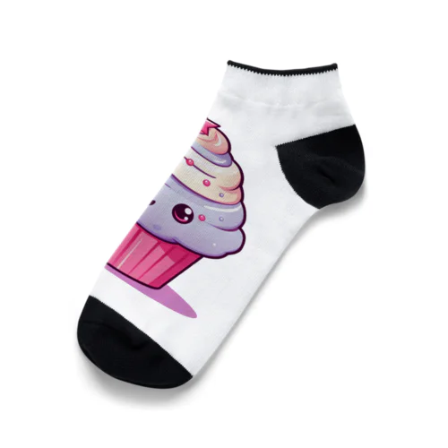 可愛いカップケーキ Ankle Socks
