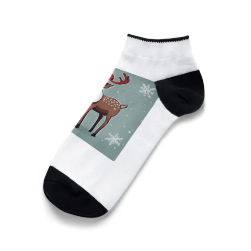 クリスマスに使えるトナカイグッズ Ankle Socks