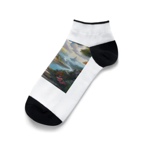 映える景色グッズ Ankle Socks