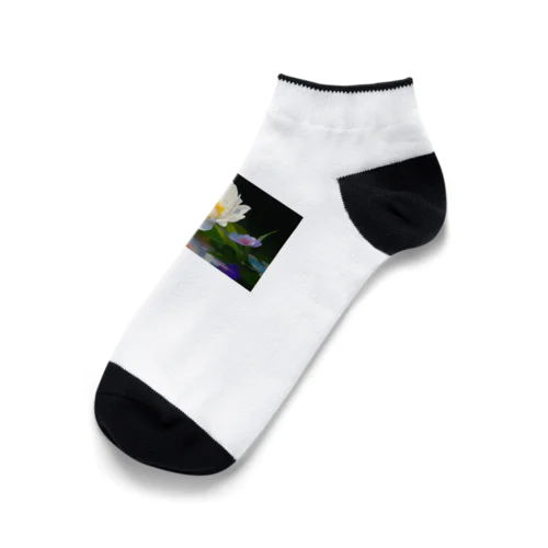 ひときわ美しい一輪の花 Ankle Socks