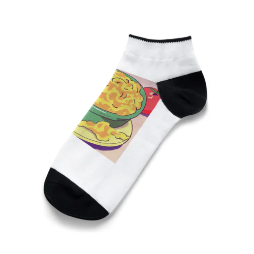 マカロニチーズ Ankle Socks