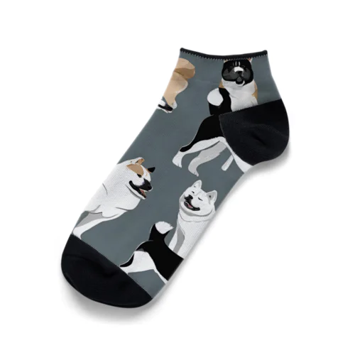 秋田犬２ Ankle Socks