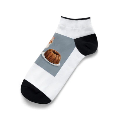 カヌレ猫 Ankle Socks