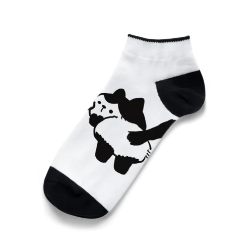 ねことおとこのこ Ankle Socks