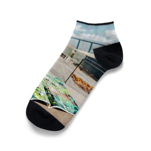 ルーフトップの風景 Ankle Socks