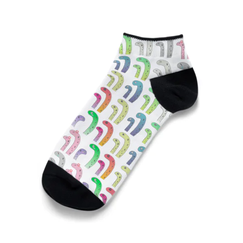 ちんあなごずたくさん Ankle Socks