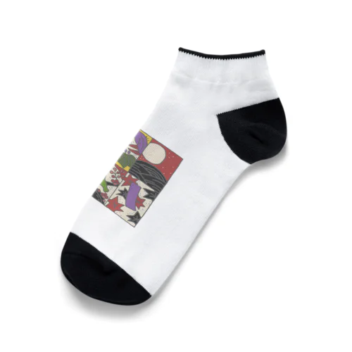 きゃわふだ Ankle Socks