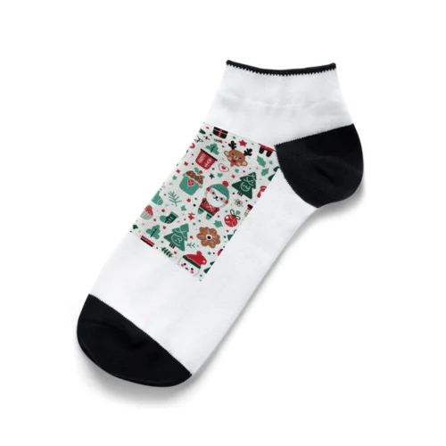 可愛いクリスマスグッズ　 Ankle Socks
