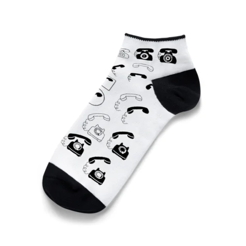 テレフォンマーク いろいろ Ankle Socks