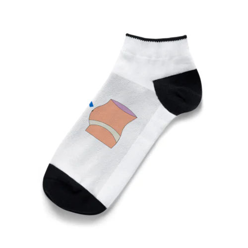 ぽっこりお腹育成中 Ankle Socks