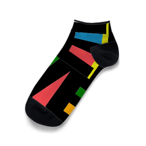 ライフフィーバーカラフルロゴ Ankle Socks