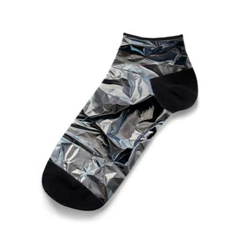 Aluminum #01 Ankle Socks