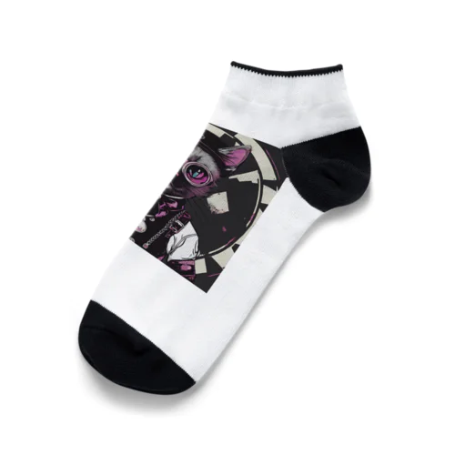 アングラ店主な猫 Ankle Socks