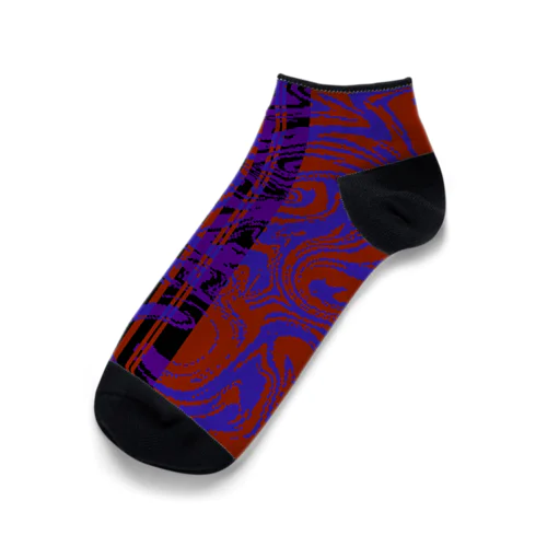 nvll_4_U abstract short socks くるぶしソックス