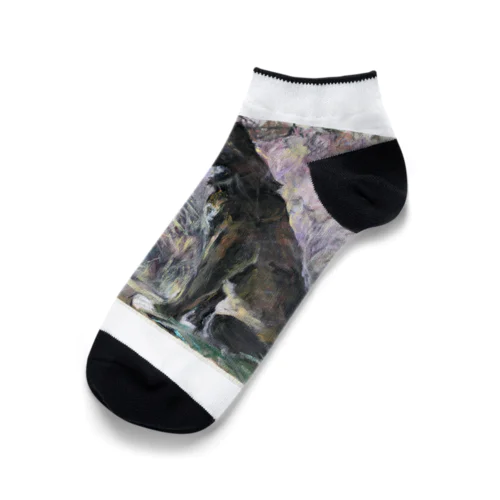 甲斐犬の大あくび Ankle Socks