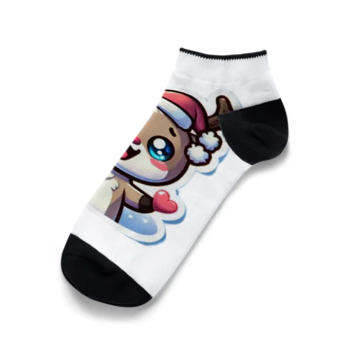 ラブリー　トナカイ Ankle Socks