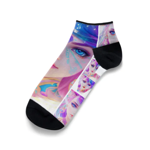 universal mermaid REINA Ankle Socks