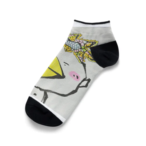 カッパのキャシーくん Ankle Socks