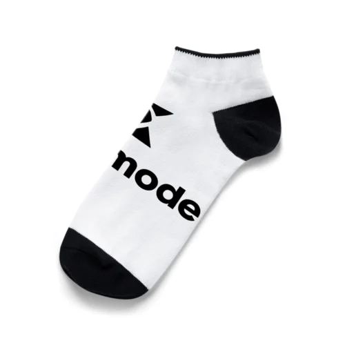 ネクストモード　ブラックロゴグッズ Ankle Socks