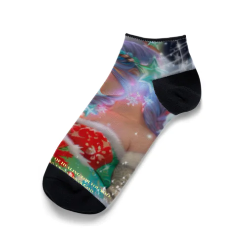 On a holy night, a time of healing for you too. Love is an eternal grace from God Ankle Socks