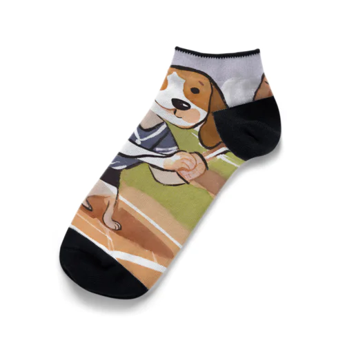 野球犬 Ankle Socks