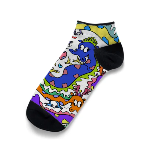 kazoo Dragonちゃん Ankle Socks