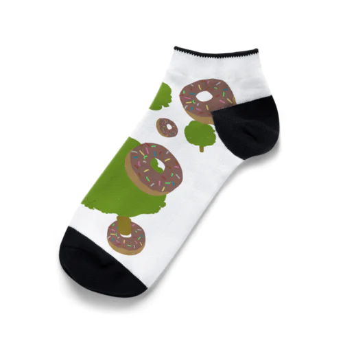 きどーなつ くるぶしソックス Ankle Socks