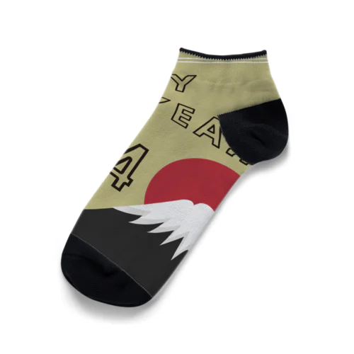 2024年新年デザイン Ankle Socks