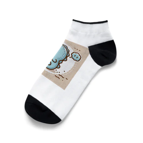 かわいいタツノオトシゴ４ Ankle Socks