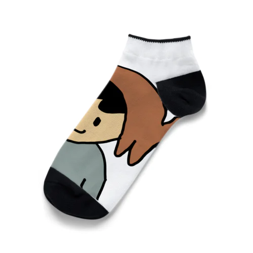 犬帽子男の子 Ankle Socks