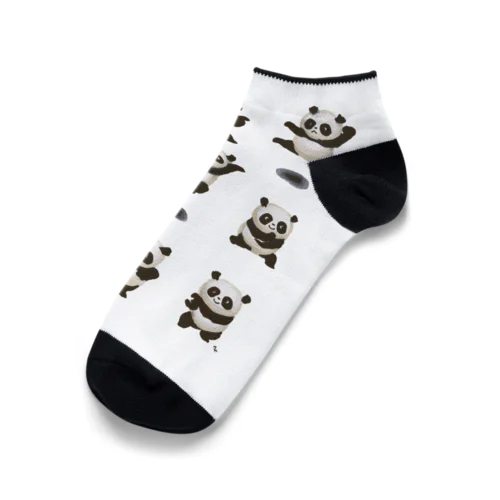 功夫のパンダちゃん Ankle Socks