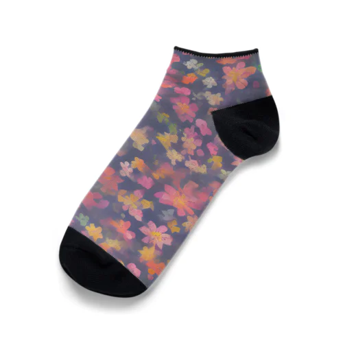 Flower Ankle Socks