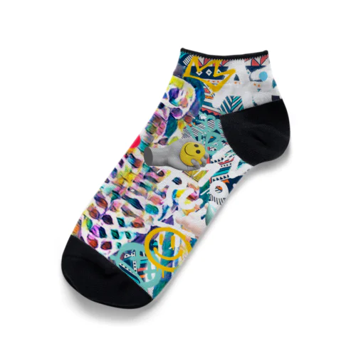 GAIKOTSU～RyokonishiNFT SELPHY Ankle Socks