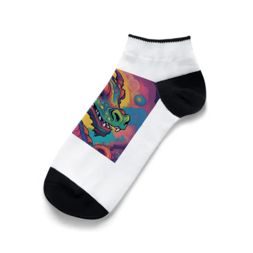 サイケドラゴン Ankle Socks